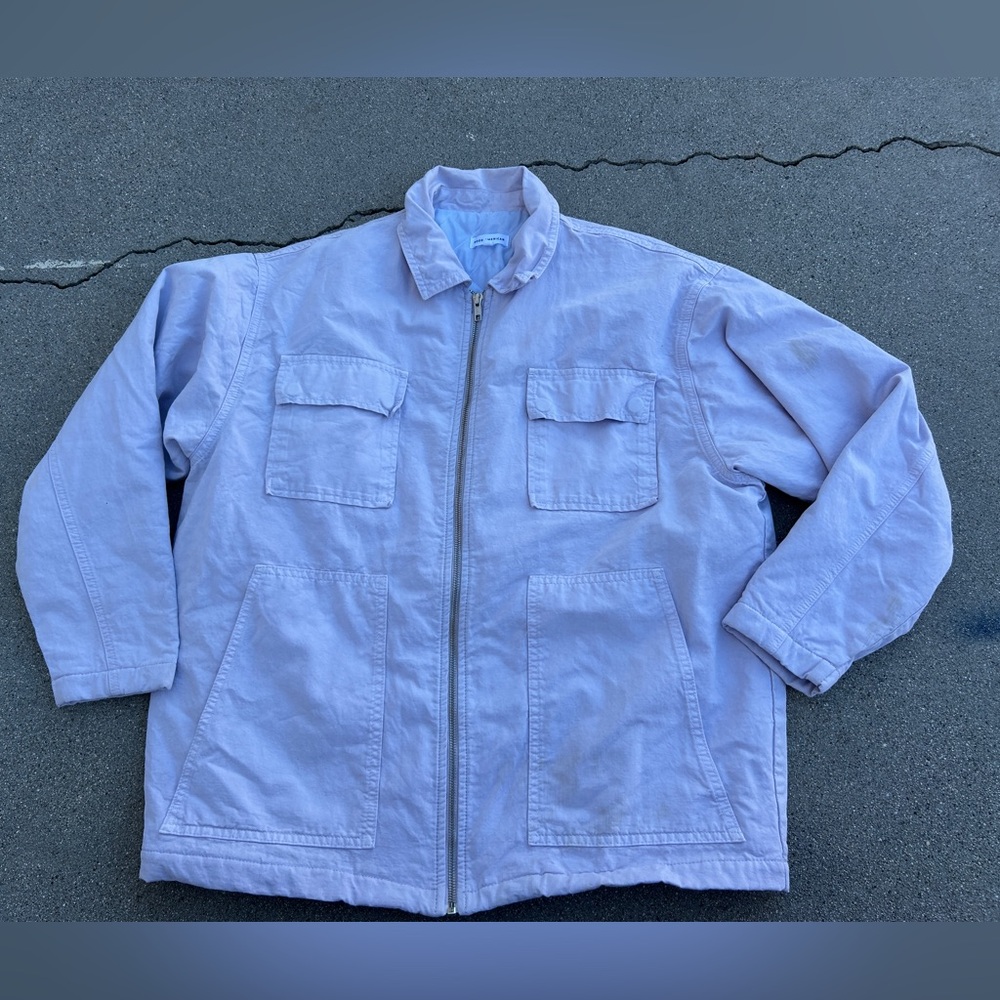 Good American Size 0 Full Zip Jacket Canvas Cargo Collared